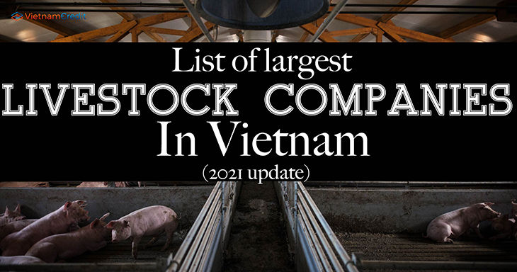 List of largest livestock companies in Vietnam (2021 update)